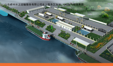 水上服务区加油、LNG加气站